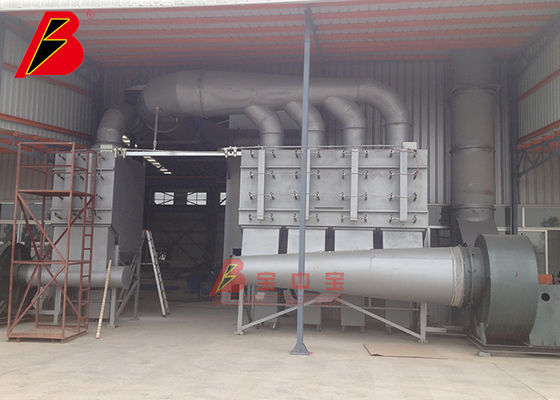 गुणवत्ता बड़े कंटेनर के लिए 69kw क्लीनिंग सैंडब्लास्टिंग रूम फैक्टरी