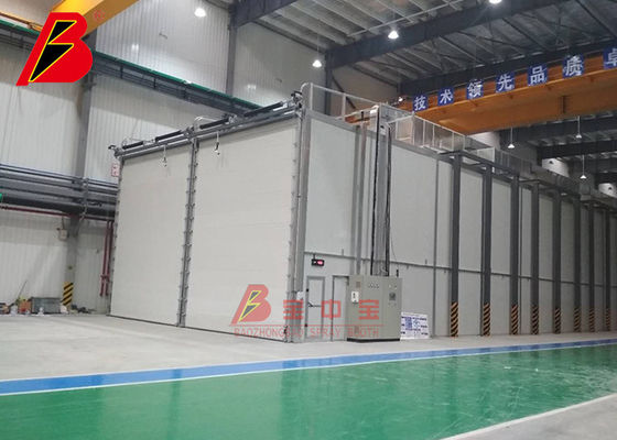 गुणवत्ता वाहन ट्रक के लिए बेकिंग रूम 49KW औद्योगिक स्प्रे बूथ फैक्टरी