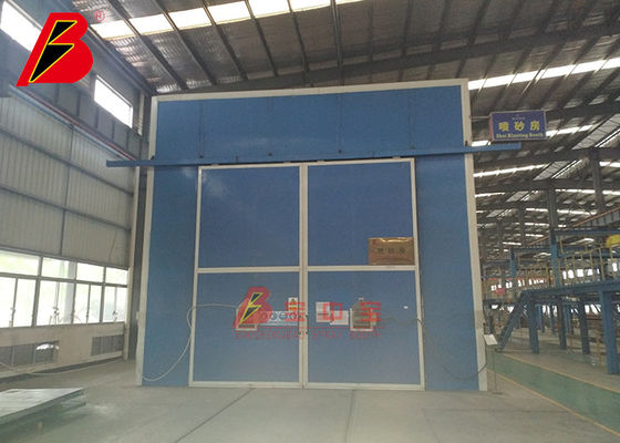 गुणवत्ता 6bar शॉट सैंड ब्लास्टिंग चैंबर रूम फैक्टरी