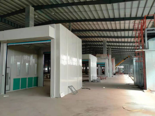 ट्रक स्प्रे बूथ के लिए ट्रक हेड व्हीकल रिफिनिश के लिए पेंट लाइन