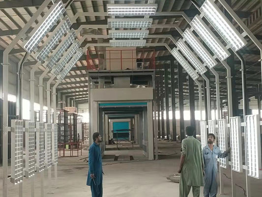 ट्रक पेंट लाइन ट्रक / बस स्प्रे बूथ के लिए प्रकाश निरीक्षण कक्ष