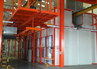 XCMG भारी मशीनरी कारखाने में भारी मशीनरी पेंट लाइन के लिए स्वचालित छिड़काव लाइन